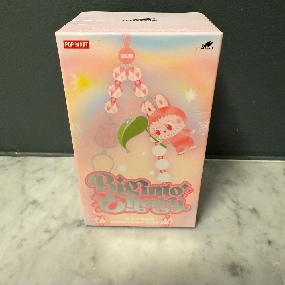 THE MONSTERS Big into Energy Series-Phone Charm Blind Box
